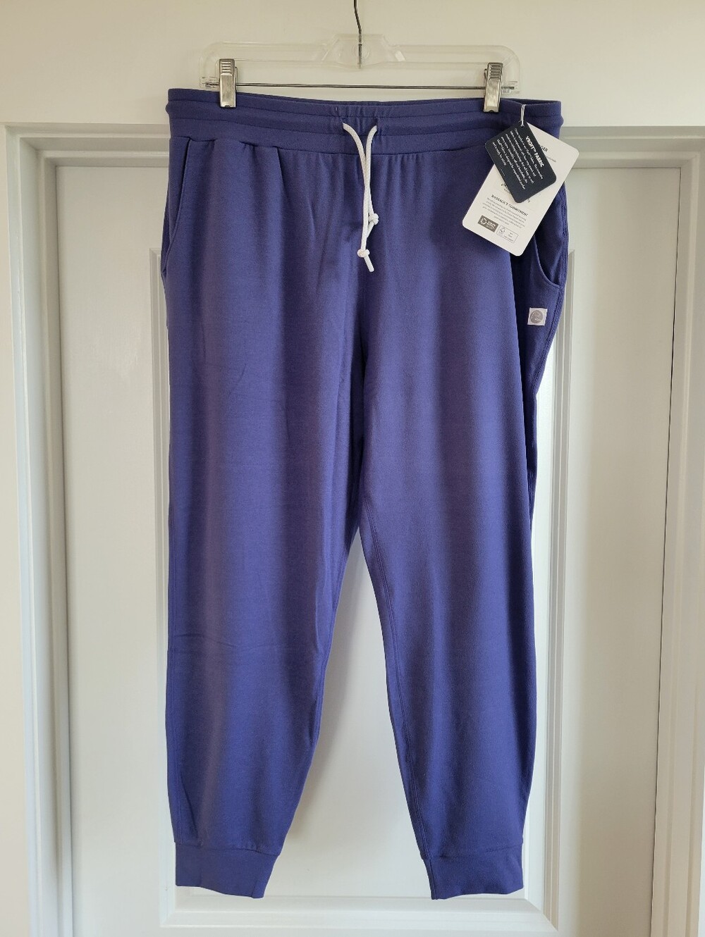NWT Rhoback Women's Tempo Perforamce Tempo Jogger In Flag Blue